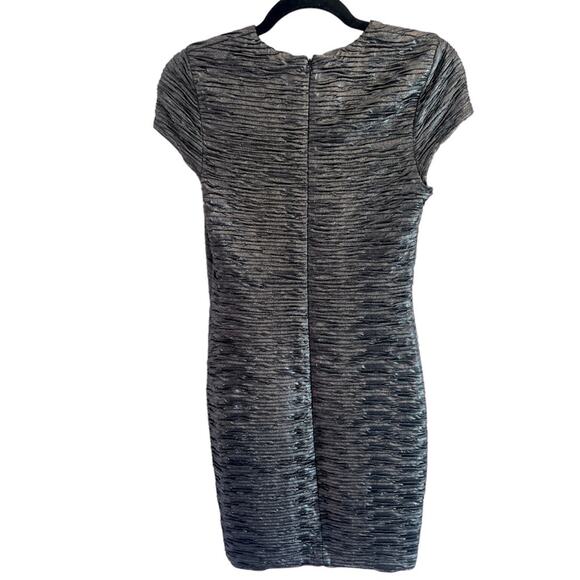 TORN BY RONNY Small KOBO $275 Metallic Stretch  Mini Dress Size S - Picture 4 of 10